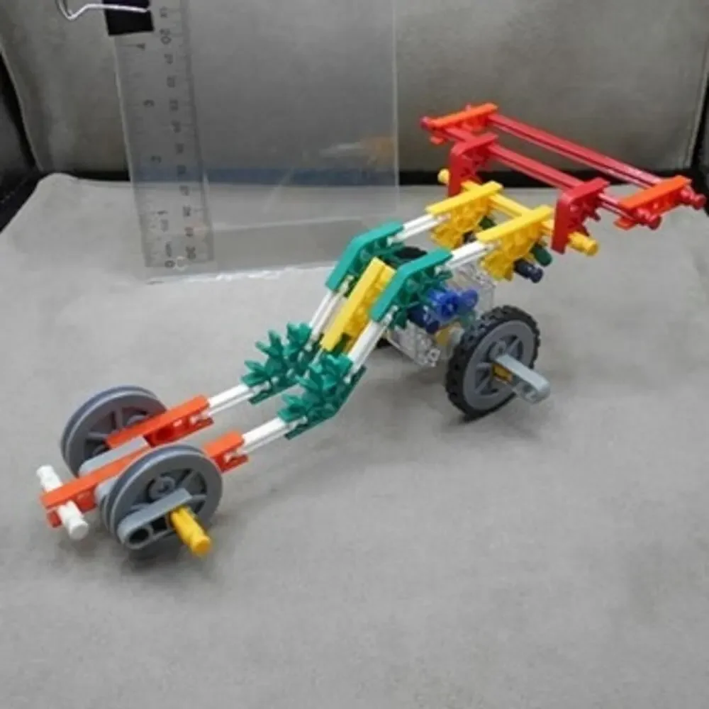 K'NEX 1995 Turbo Racers 11104/21104 Kit Complete Build ALL Three At Once
